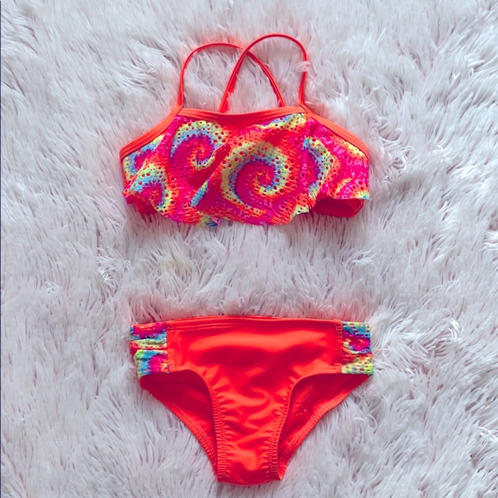 🎉HP🎉Wonder Nation Girls’ Tie Dye Swimsuit!